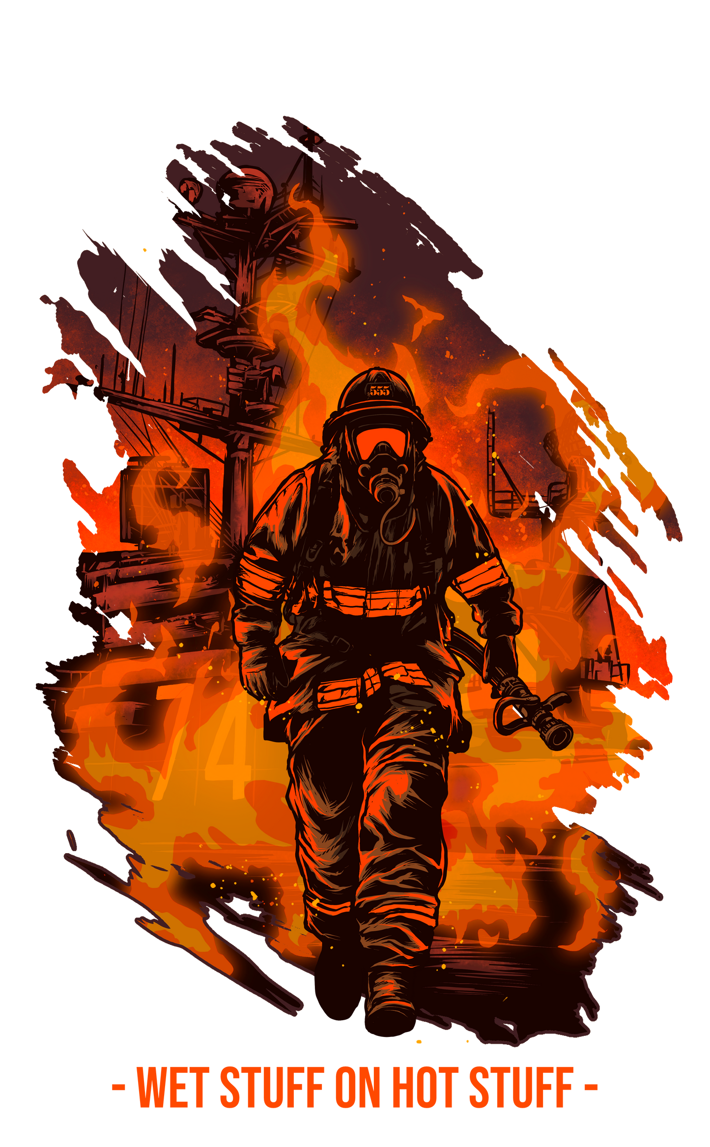Wet Stuff On Hot Stuff Hoodie